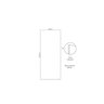 Kit com 2 Folhas de Porta Madeira Decorada 210x60cm Espessura 3,5cm Cantareira - 5