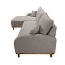 Ver imagem 4 de Sofá Albano Veludo Chaise Lado Esquerdo Meu Sofá Online