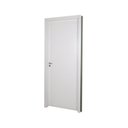 Ver imagem 3 de 2 Kits Porta de Madeira Lisa 215x84cm com Batente de MDF Ultra 16cm Melamínico Abertura Esquerda Bra