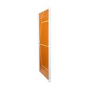 Ver imagem 4 de 3 Kits Porta de Madeira Decorada 215x85cm com Batente de Aço 06cm Gaúcha Marrom/Mogno MGM