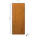 Ver imagem 2 de Kit com 3 Folhas de Porta Madeira Lisa 210x82cm Espessura 3,5cm Melamínica