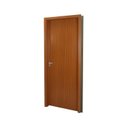 Ver imagem 5 de 2 Kits Porta de Madeira Lisa 215x84cm com Batente de MDF Ultra 12cm Melamínico Abertura Esquerda Mar
