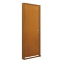 Ver imagem 2 de 2 Kits Porta de Madeira Lisa 215x84cm com Batente de MDF Ultra 12cm Melamínico Abertura Esquerda Mar