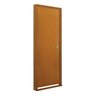 2 Kits Porta de Madeira Lisa 215x84cm com Batente de Mdf Ultra 12cm Melamínico - 2