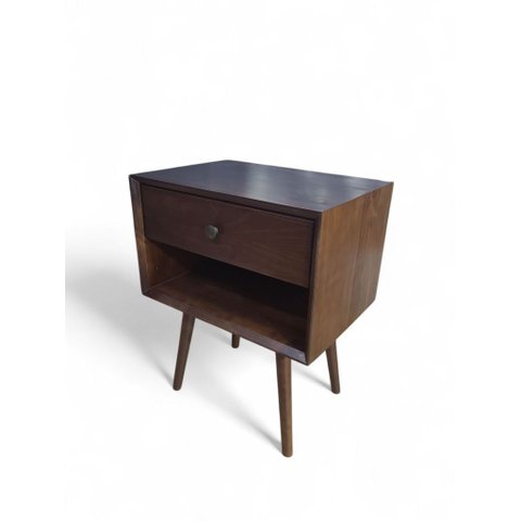 Mesa de Cabeceira 1 Gaveta -seul Canela