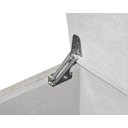 Ver imagem 3 de Puff Báu Retro Estofado Premium para Sala e Quarto Recamier Moderno Closet Retro Cor Bege