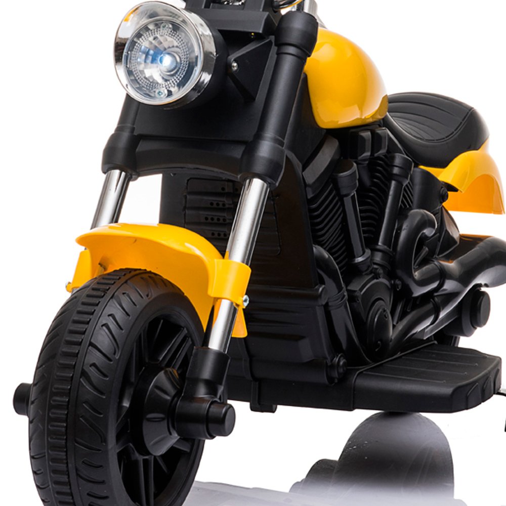 Mini Moto Elétrica Infantil Triciclo Criança Motorizado Azul