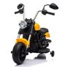 Mini Moto Elétrica Infantil Triciclo Motorizado Criança Harley-davidson - Amarela - 5