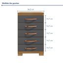 Ver imagem 7 de Cômoda 5 Gavetas Itapema