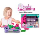 Ver imagem 2 de Kit Cozinha Sequinha com 12 Pecas - Kit Cozinha Infantil Sequinha com Escorredor e Acessorio - Panam