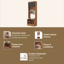 Ver imagem 5 de Sapateira 1 Porta com Prateleira Externa Viena YesCasa