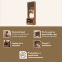 Ver imagem 5 de Sapateira 1 Porta com Prateleira Externa Viena YesCasa