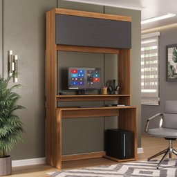 Escrivaninha para Computador Viena 1 Porta Espresso Móveis - 1