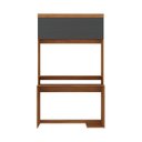 Ver imagem 6 de Escrivaninha Mesa Escritório para Computador Viena 1 Porta Espresso Móveis