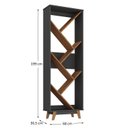 Ver imagem 4 de Estante Multiuso para Livros 6 Prateleiras Helena