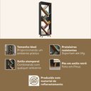 Ver imagem 5 de Estante Multiuso para Livros 6 Prateleiras Helena