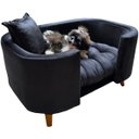 Ver imagem 1 de Sofá Caminha Pet Luxo em Sued Premium:preto