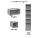 Ver imagem 4 de Guarda-Roupa Planejado 6 Peças 9 Portas Jade CabeCasa MadeiraOriginals Cinza/Urbano