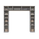 Ver imagem 5 de Guarda-Roupa Planejado 6 Peças 9 Portas Jade CabeCasa MadeiraOriginals Cinza/Urbano
