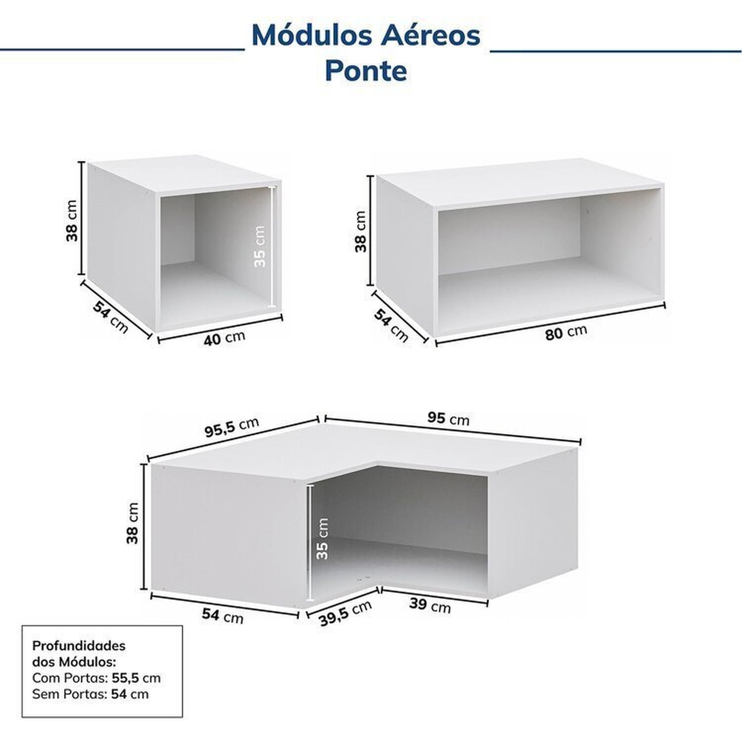 Guarda-roupa Modulado de Canto 10 Peças 18 Portas Jade Cabecasa Madeiramadeira - 15