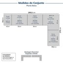 Ver imagem 2 de Guarda-roupa Modulado de Canto 10 Peças 18 Portas Jade CabeCasa MadeiraOriginals