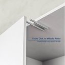 Ver mais imagens de Guarda-Roupa Modulado de Canto 10 Peças 18 Portas Jade CabeCasa MadeiraOriginals Branco/Fosco
