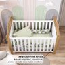 Berço Mini Cama 3 em 1 Americano 100% Mdf Cocada - 10