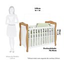 Ver imagem 4 de Berço Mini Cama 3 em 1 Americano 100% Mdf Cocada