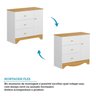 Cômoda Infantil 1 Porta e 3 Gavetas 100% Mdf Cocada - 5