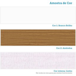 Cômoda Infantil 1 Porta e 3 Gavetas 100% Mdf Cocada - 9