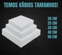 Ver imagem 5 de Luminária Plafon Aço e Acrílico Sobrepor Quadrado 25x25 Cm - Branco Texturizado