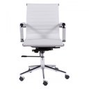 Ver imagem 3 de Kit 6 Cadeiras Escritório Diretor Esteirinha Rodízio Relax Corino 3301