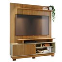 Ver imagem 1 de Estante Painel para Tv 75 Pol 160cm Anny Z10 Cumaru/opala - Mpozenato