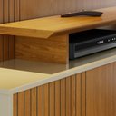 Ver imagem 7 de Estante Painel para Tv 75 Pol 160cm Anny Z10 Cumaru/opala - Mpozenato
