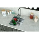 Ver imagem 2 de Kit Cuba Solo Inox Escovado com Acessórios 4040