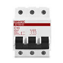 Ver imagem 1 de Disjuntor Din Trifásico 10a C 3ka 10313 Sibratec