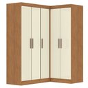 Ver imagem 1 de Quarto Modulado de Canto Madrid com 5 Portas Maxel