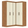 Quarto Modulado de Canto Madrid com 5 Portas Maxel - 1