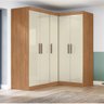 Quarto Modulado de Canto Madrid com 5 Portas Maxel - 2