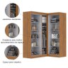 Quarto Modulado de Canto Madrid com 5 Portas Maxel - 4