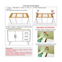 Ver imagem 4 de Kit Balcão E Pia Tóquio 1.20Cm Rorato Pia Cor Travertino