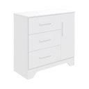 Ver imagem 3 de Cômoda Infantil 1 Porta e 3 Gavetas 100% Mdf Liam