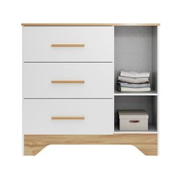 Cômoda Infantil 1 Porta e 3 Gavetas 100% Mdf Liam - 4