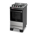 Ver imagem 3 de Fogão a Gás Mesa Inox Tampa de Vidro Forno 50l Esmaltec Ideal Top Inox 4 Bocas Bivolt