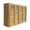 Ver imagem 3 de Janela de Abrir / Abrir Reto de Madeira Itaúba Batentes de 14 Cm-1.60 (l) X 1.20 (a)