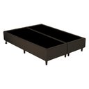 Ver imagem 3 de Cama Box Conjugado King com Colchão 193x73x203 Sleep Gold Gazin Cr35356 Marrom Bege