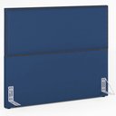 Ver imagem 1 de Cabeceira Box Casal King Com Tachas 195 cm Vicenza L02 Suede Azul - Lyam Decor