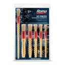 Ver imagem 1 de Kit Pinceis Detalhamento Automotivo - Roma Premium