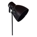 Ver imagem 5 de Luminária de Chão com Cúpula Articulada Gira 360 Graus para Cima e para Baixo - Preto