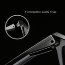 Ver imagem 3 de Óculos de Sol Espelho Dokly S Rosa Claro Polarizado